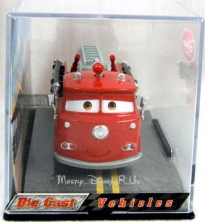  Cars 2 Red Fire Engine Diecast Collectors