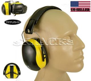 Titus Industrial Ear Muffs Hearing Protection ANSI Y3