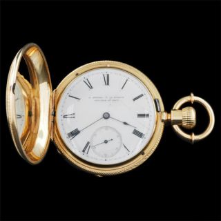 Howard Co 18kt Gold Pocket Watch CA 1870S