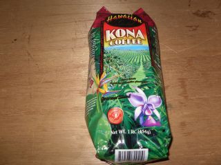 1lb Bag of Parry Estate Hawaiian Gold Kona Coffee NIP