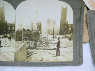  1900s CALIFORNIA  SAN FRANCISCO EARTHQUAKE   JAPAN  FOREIGN