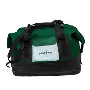 Kwik Tek DP D1GR Large Dry Pak Waterproof Duffel Bag   Green