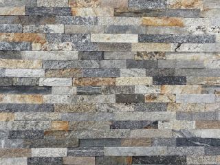 Natural Stone Thin Veneer Siding for Fireplace Makeover or Exterior