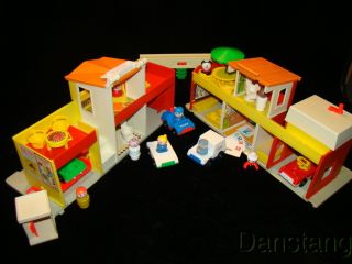  997 Play Family Village made by Fisher Price, East Aurora, NY, 1973