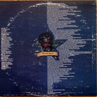 Donald Byrd Ethiopian Knights LP Blue Note BST 84380 Orig US 1971 Jazz