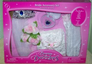 dream dazzlers bride accessory set new