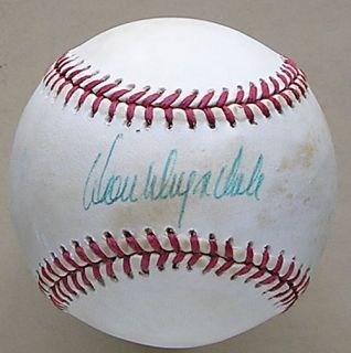 DON DRYSDALE DODGERS HAND SIGNED OFFICIAL GIAMATTI N.L. BASEBALL