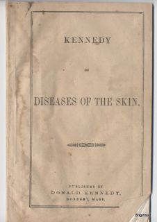 Vintage Quack Medicine Kennedy Diseases of The Skin Piles Psoriasis