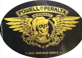 Old School Powell Peralta Christmas VCJ LTD. Tree Trimmer Skateboard
