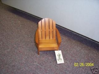 Dennis East Collection Miniature Furniture Dock Chair