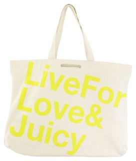  for love canvas large tote lemon brand new and in perfect condition