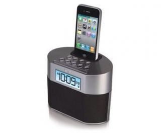 NIB iHome Dual Alarm Clock Dock For iPod iPhone iP23 Wake Sleep Charge