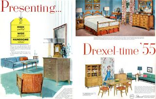 Drexel Furniture Profile New Todays Living Circle D Biscayne 6 PG