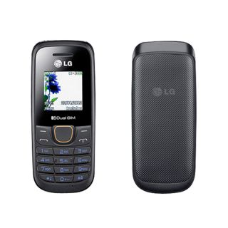 NEW LG A275 BLACK UNLOCKED GSM DUAL SIM QUADBAND BAR CELL PHONE