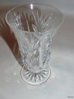  Waterford Crystal Tulip Vase Signed Eamonn Hartley Famed Designer 1995