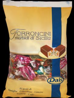 From Sicily Mix Chocolate Covered Nougats Torroncini 250gr