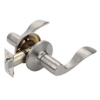 heritage passge door hardware lever knob satin nickel