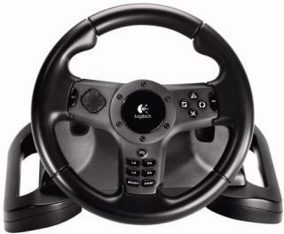 Logitech Driving Force Wireless Gaming Wheel PS3 PS2