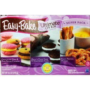 NEW* EASY BAKE ULTIMATE OVEN 12 MIX SUPER PACK Hasbro Easy Bake Oven