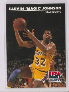 1992 Skybox USA Basketball Earvin Magic Johnson 35