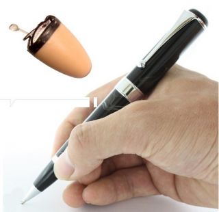   bluetooth pen transmitter mini spy earpiece easy to pass the exams
