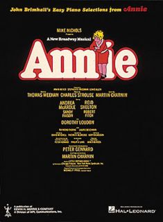 Annie Broadway Easy Piano Vocal Songs Sheet Music Book