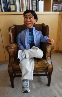 Max Ventriloquist Dummy by Tim Selberg Loaded Animations Near Mint