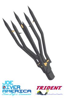 Trident 6 Prong Lionfish Spear Barbed Tip+HA14