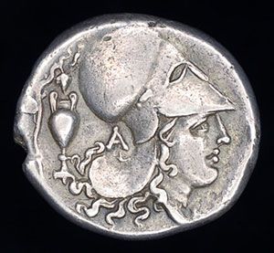 Acarnania Corinth Ancient Greek AR Stater Coin Leucas