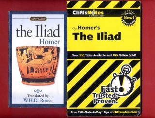 Homers Iliad Cliff Notes Study Guide Classic PBS 