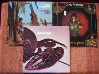  Doug Kershaw Set of 3 LP'S