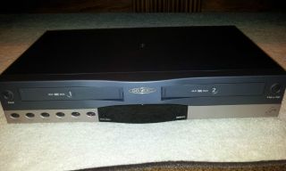 Go Video Model DDV9475 Dual Deck VCR   with Remote and Instruction