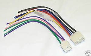 Eclipse 10 6 Pin Wire Harness Power Plug CD  Tape TV