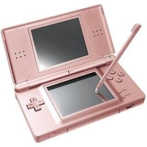 Mint Nintendo DS Lite Metallic Rose Handheld System
