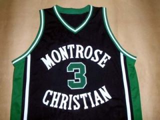 Kevin Durant Montrose High School Jersey Black New Any Size FCT