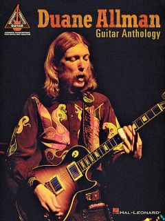 Duane Allman Guitar Anthology Guitar Tab Song Book