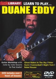Learn to Play Duane Eddy Electric Guitar Lick Library DVD Brand New
