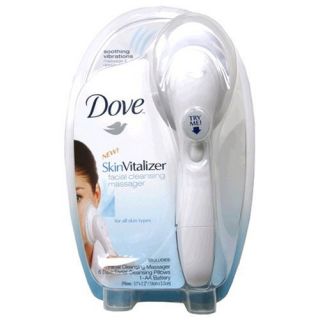Dove Skinvitalizer Facial Cleansing Massager w 1 6 Exfoliating Pillows