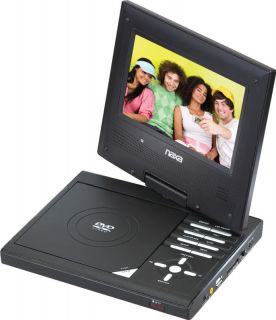Naxa 9 LCD Swivel Portable DVD TV Avi Player USB SD