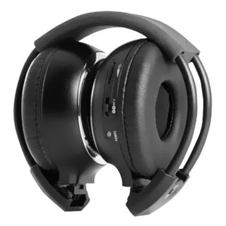  Black Headrests 7 DVD CD USB SD Player + Wireless Headphones & Remote