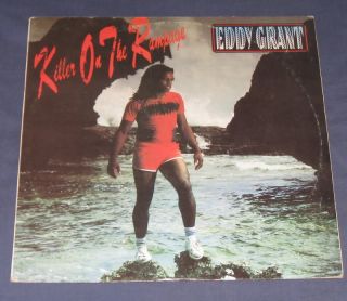 Eddy Grant Killer on The Rampage Israeli Press LP RARE