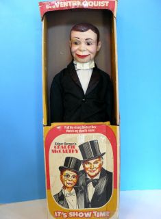 Vtg Edgar Bergens Charlie McCarthy 30 Ventriloquist Dummy Doll 1970