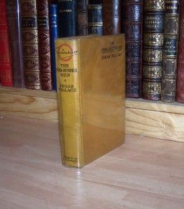 1938 The Indian Rubber Men by Edgar Wallace Scarce 1st