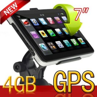  WINCE6 0 Touch Car GPS Navigation A5 Dual Core FM Music Video Eboo 708