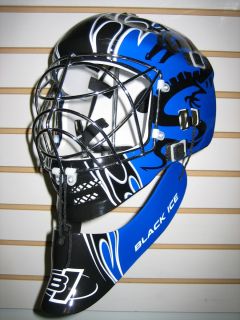 New Blue Dragon Pro Street Hockey Goalie Helmet Mask