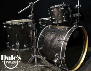 DW drums Performance Series drum sets 3p 22 12 16F Pewter Sparkle kit