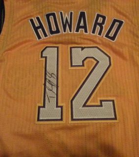 Dwight Howard Autographed Los Angeles Lakers Adidas XL Gold Jersey