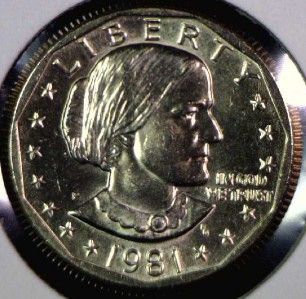 1973 2012 P D US Mint Eisenhower Ike Anthony SBA Sac Dollar 15 Coin