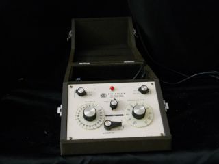 Eckstein Bros Inc Audiometer All Solid State ANSI 69 Ref Levels Model
