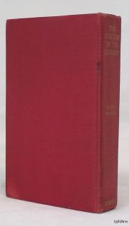 The Custom of the Country   Edith Wharton   1st/1st   First Edition